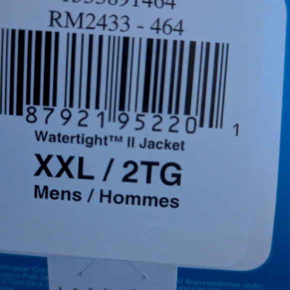Columbia Men's Watertight II Rain Jacket Navy Blue Size XXL NWT - Picture 14 of 16
